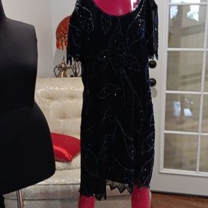 Vintage beaded dress.